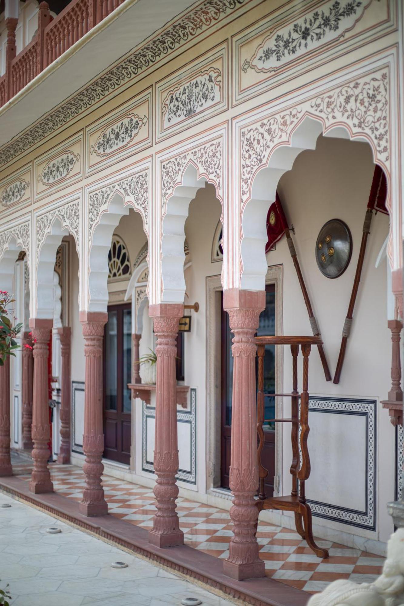 ศาปุระ ฮาเวลี Hotel Shahpura  ภายนอก รูปภาพ