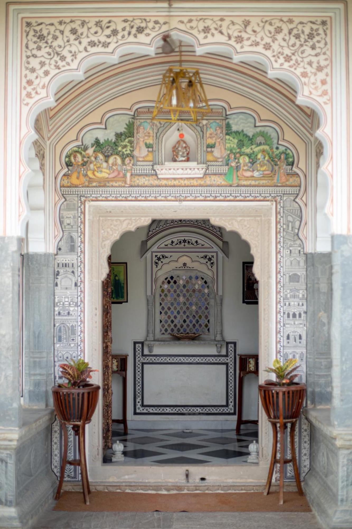 ศาปุระ ฮาเวลี Hotel Shahpura  ภายนอก รูปภาพ