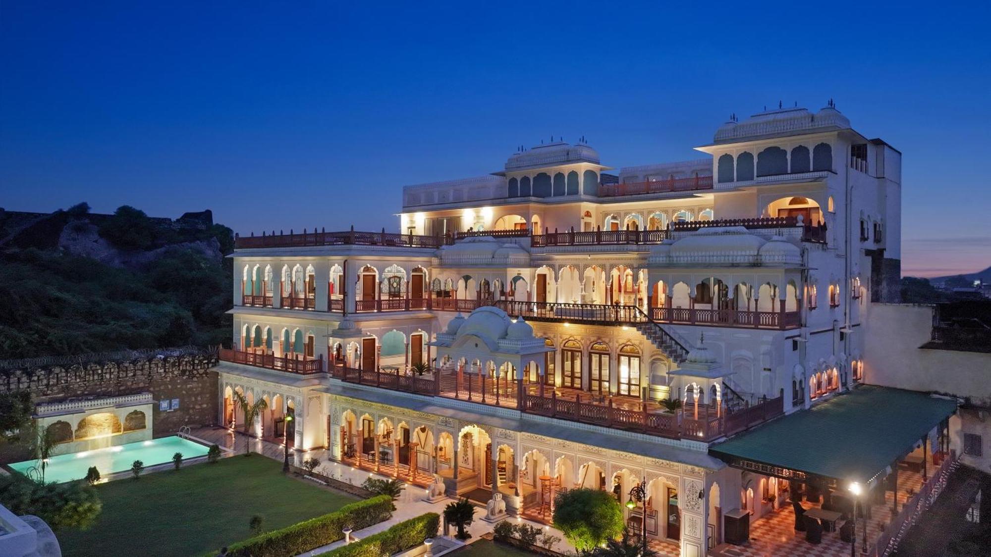 ศาปุระ ฮาเวลี Hotel Shahpura  ภายนอก รูปภาพ