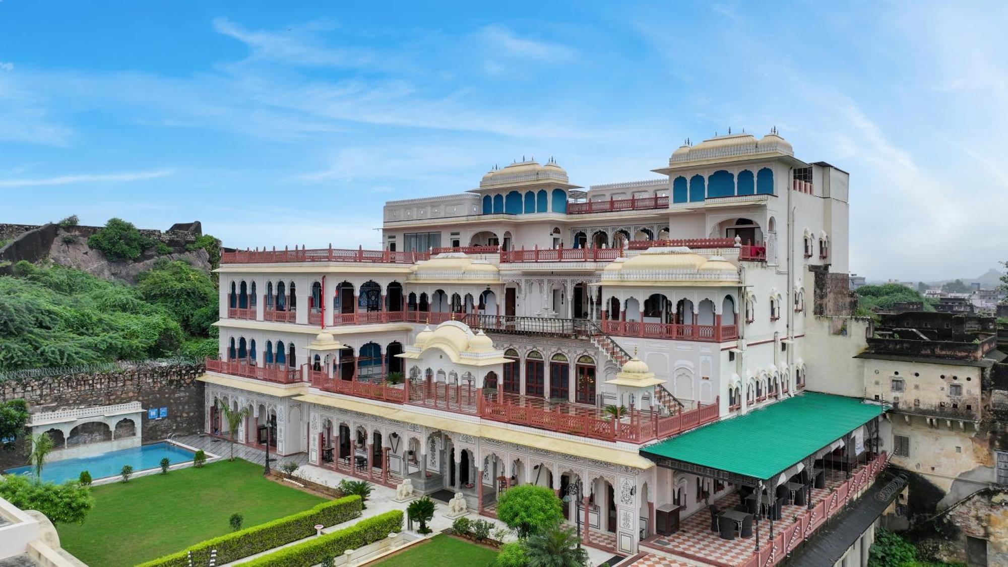 ศาปุระ ฮาเวลี Hotel Shahpura  ภายนอก รูปภาพ