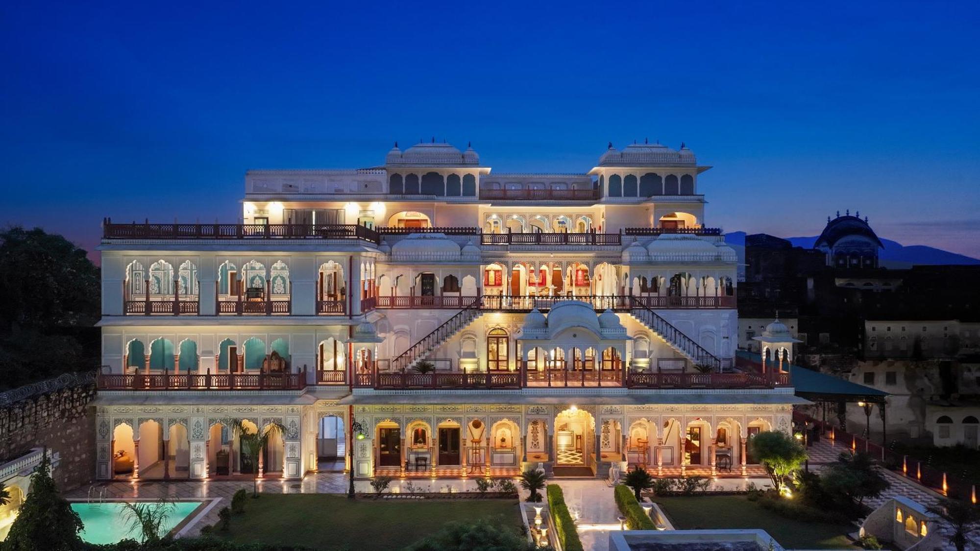 ศาปุระ ฮาเวลี Hotel Shahpura  ภายนอก รูปภาพ