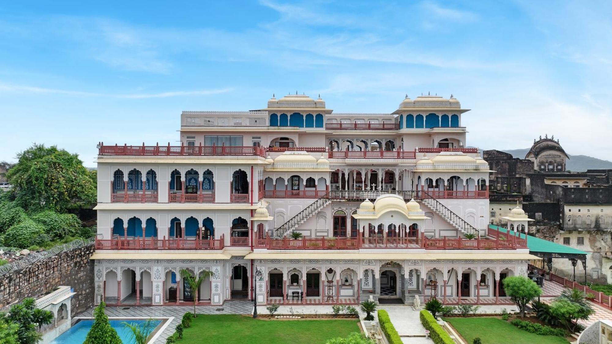 ศาปุระ ฮาเวลี Hotel Shahpura  ภายนอก รูปภาพ