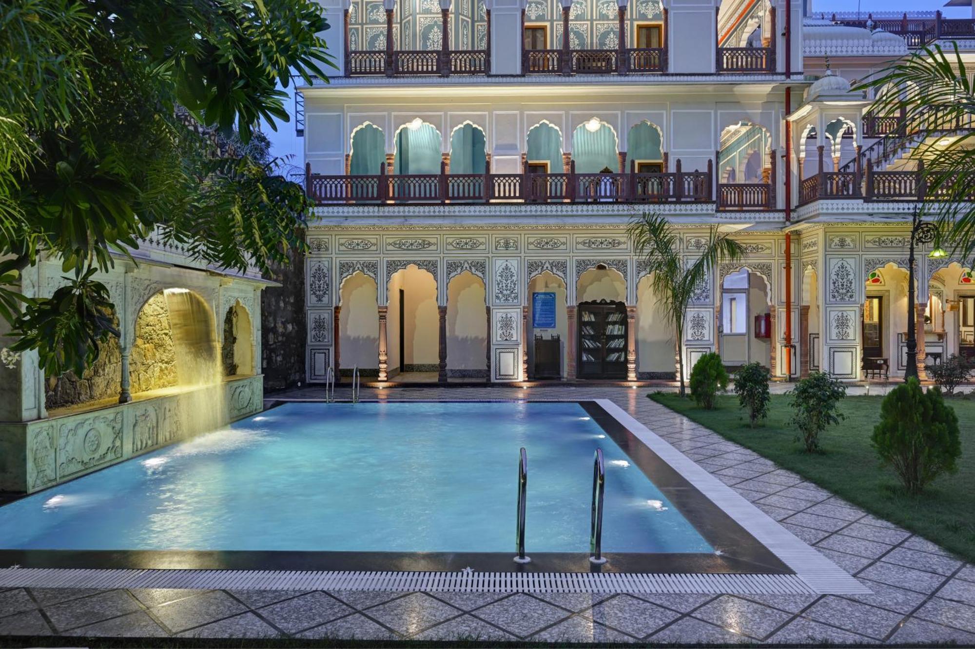 ศาปุระ ฮาเวลี Hotel Shahpura  ภายนอก รูปภาพ