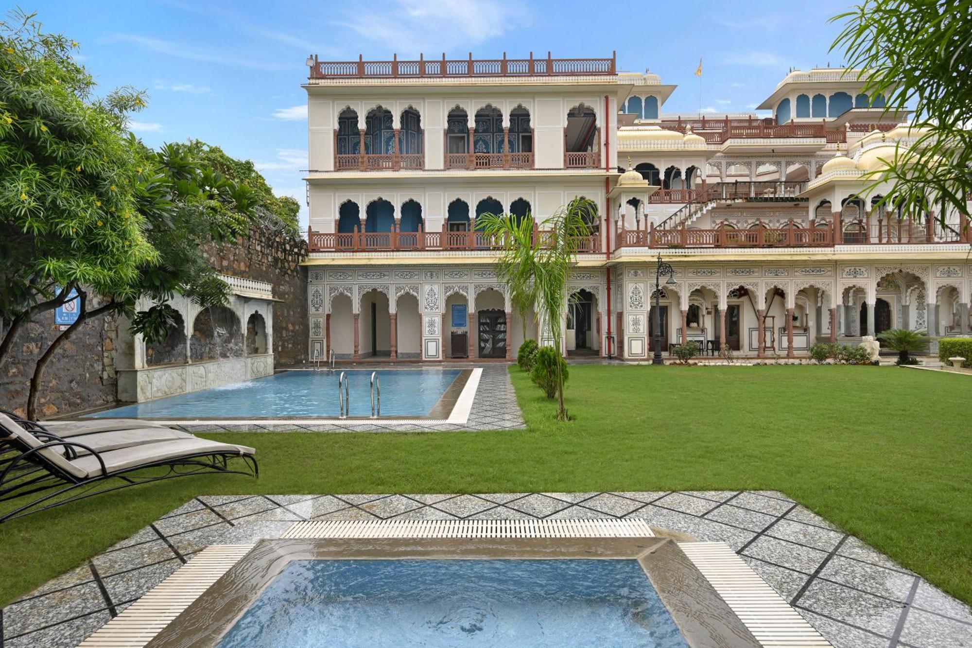 ศาปุระ ฮาเวลี Hotel Shahpura  ภายนอก รูปภาพ