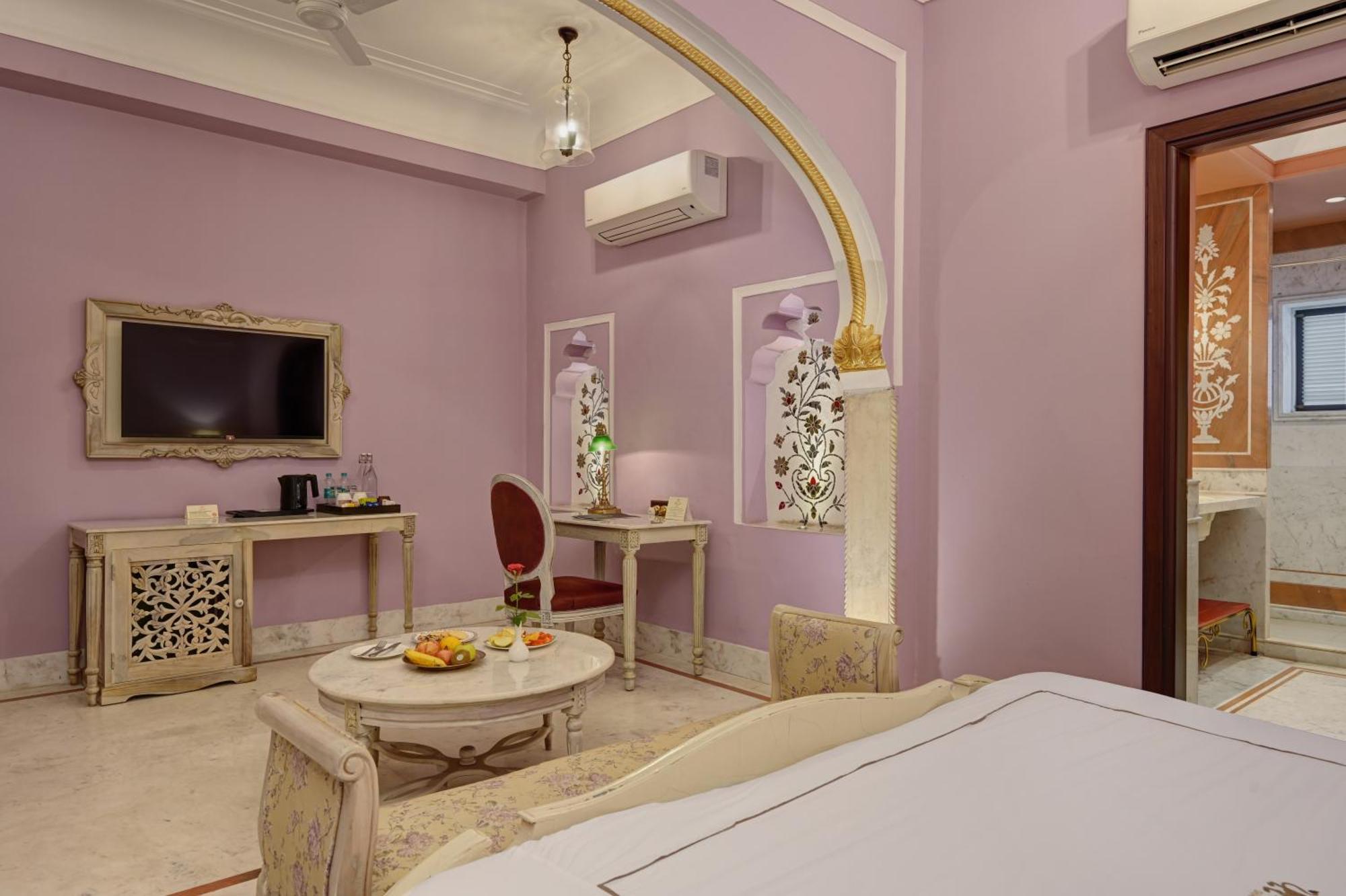 ศาปุระ ฮาเวลี Hotel Shahpura  ภายนอก รูปภาพ