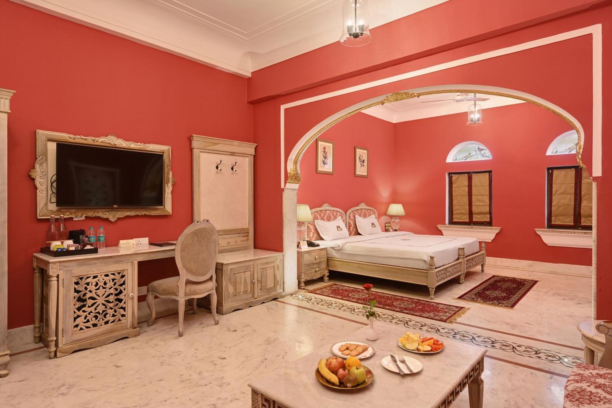 ศาปุระ ฮาเวลี Hotel Shahpura  ภายนอก รูปภาพ